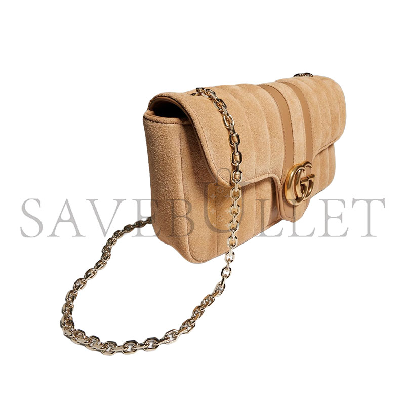 GUCCI JETSET GG MARMONT SMALL SHOULDER BAG A006X1 (20.5*11.5*6cm)